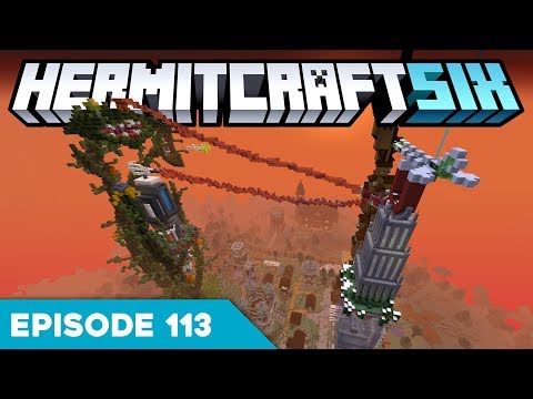 Hermitcraft VI 113 | OUR HERMITVILLE HOUSE! 🏠 | A Minecraft Let's Play