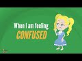 When I am feeling Confused | Feeling and Emotion Management by BabyA Nursery Channel