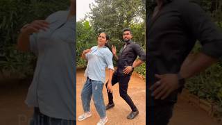 Karu karu karuppayi 💃 🕺 | Just tried 🙏🏃‍♀️#leo #policouple #kunjava #keralatamilnadu #dance
