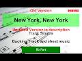 OLD VERSION Frank Sinatra New York New York Tenor Sax Clarinet Backing Track And Sheet Music