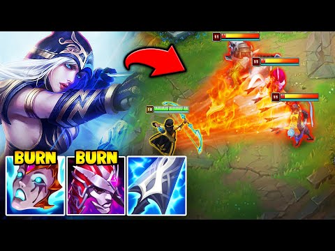 Ashe but I shoot Fire Arrows that melt your health bar (THE QUEEN OF POKE)