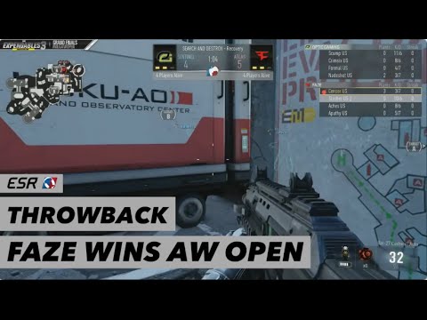Throwback - Faze wins MLG AW Open