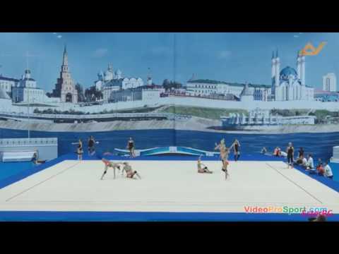 Russia 2 hoops + 6 clubs Training 2 - WC Kazan 2016