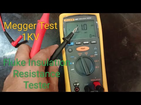 Fluke 1507 Insulation Resistance Testing Made Easy And Accurate