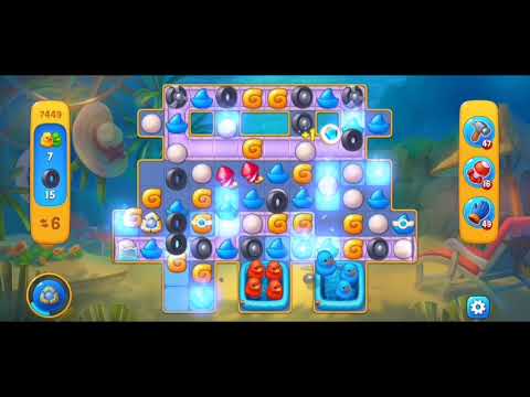 Fishdom 7449 Level - NO 💣🧨💥