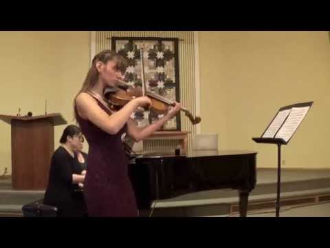 Schubert Arpeggione Sonata 1st Mvt -Juliet Hope viola Lisa Nakahara Piano-