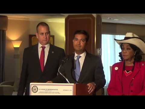 Rep. Curbelo Zika Press Conference with Reps. Diaz-Balart and Wilson