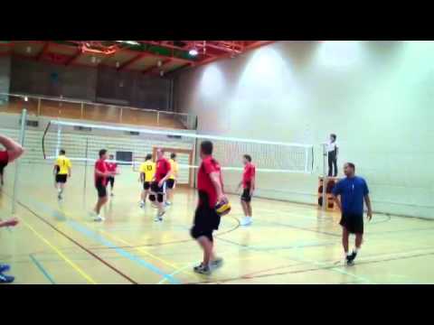 2012 10 18 M2 Match vs Geneve Volley