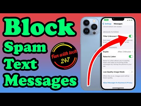 How To Block Spam Messages On Your iPhone | Block Spam Text messages