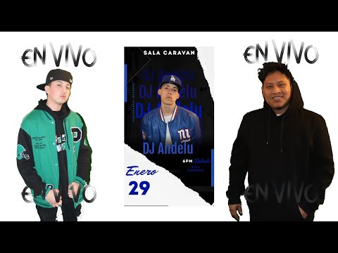 DJ Andelu X Alex Verdelce X E-OG En Concierto - Sala caravan 29/01/2022