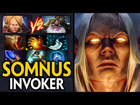 EPIC SOMNUS INVOKER vs SCCC SNIPER MID | INTENSE 9000 MMR AVERAGE GAME | Dota 2 Invoker