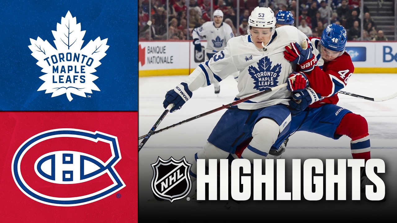 3월11일 몬트리올 토론토 NHL 하이라이트