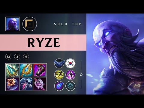 Ryze Top vs Heimerdinger - KR Diamond Patch 25.22