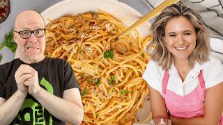 I Made Plant You’s Viral French Onion Pasta Whole-Food Plant-Based & Oil-Free!