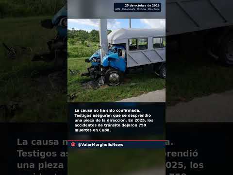 Accidente masivo en Matanzas: un muerto y 29 heridos #Shorts
