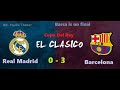 Real Madrid vs Barcelona 0-3 - All Goals highlights 2019