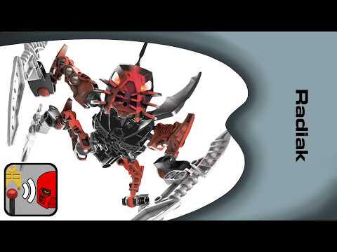 [ASMR] Lets Brick Bionicle - 8947 RADIAK