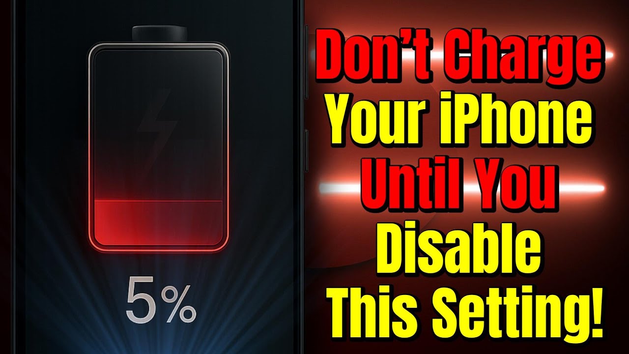 5 Hidden iPhone Settings That Are Secretly Killing Your Battery — Turn Them OFF NOW! 🔋💀