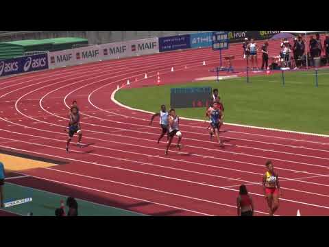 200m – Finale – CAM – Championnats de France Jeunes CA JU – 22/07/2018 – Bondoufle