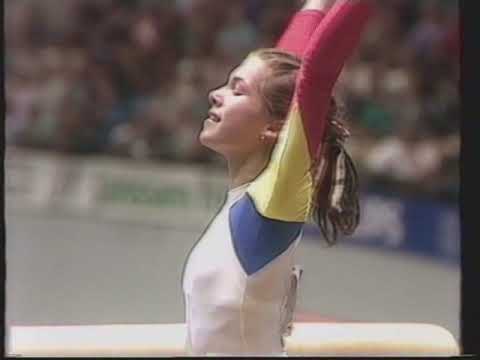 Eugenia Golea (ROM) - Worlds 1987 - Horse Vault Final