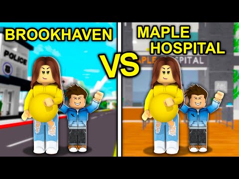 BROOKHAVEN Mom To MAPLE HOSPITAL Mom.. (Roblox)