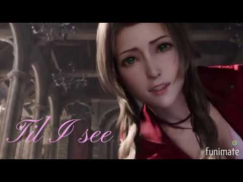 Cloud & Aerith. Reunion.  Its not goodbye. 💛🎀🖤🗡 #Clerith