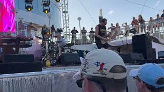 SAGA Performs THE PITCHMAN on the CTTE 2025 at the Pool Stage on the Norwegian Gem Cruiseship 4/4/25