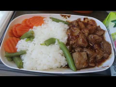 B7187 【桃園-深圳】立榮航空香菇豬肉飯 Braised pork and mushrooms rice
