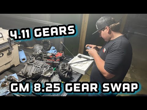 4.11 Gear Swap - We Put Gears In My GM 8.25 IFS Front Diff - Plus Bad News For Raceday