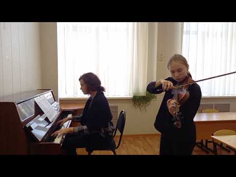 Р. Глиэр  Анданте  Цыбаева Кира