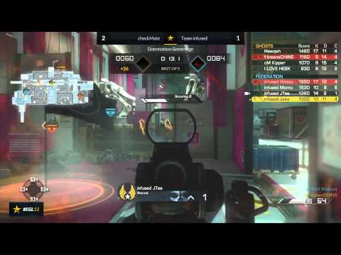 EGL12 Spring Open : checkMate vs Infused : LBR9 - Map 4