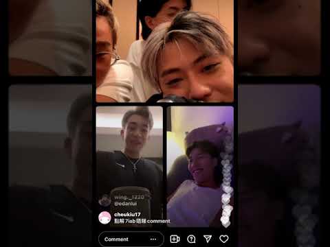 20211127 Tyson Yoshi x Tiab x Gareth Tong x Teddy x Lewsz IG LIVE