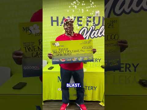 Congratulations to a $20,000 Cash Blast winner, Reggie!