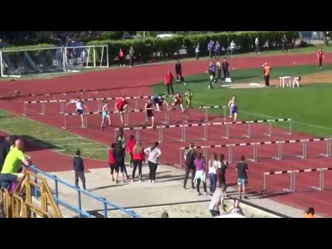 100m prepone [M], Antonio Frančić - Ekipno prvenstvo Hrvatske za kadete i kadetkinje 2016