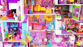 8 DIY Miniature Dollhouses ~ Disney Princess Dollhouse, Shoebox, etc.