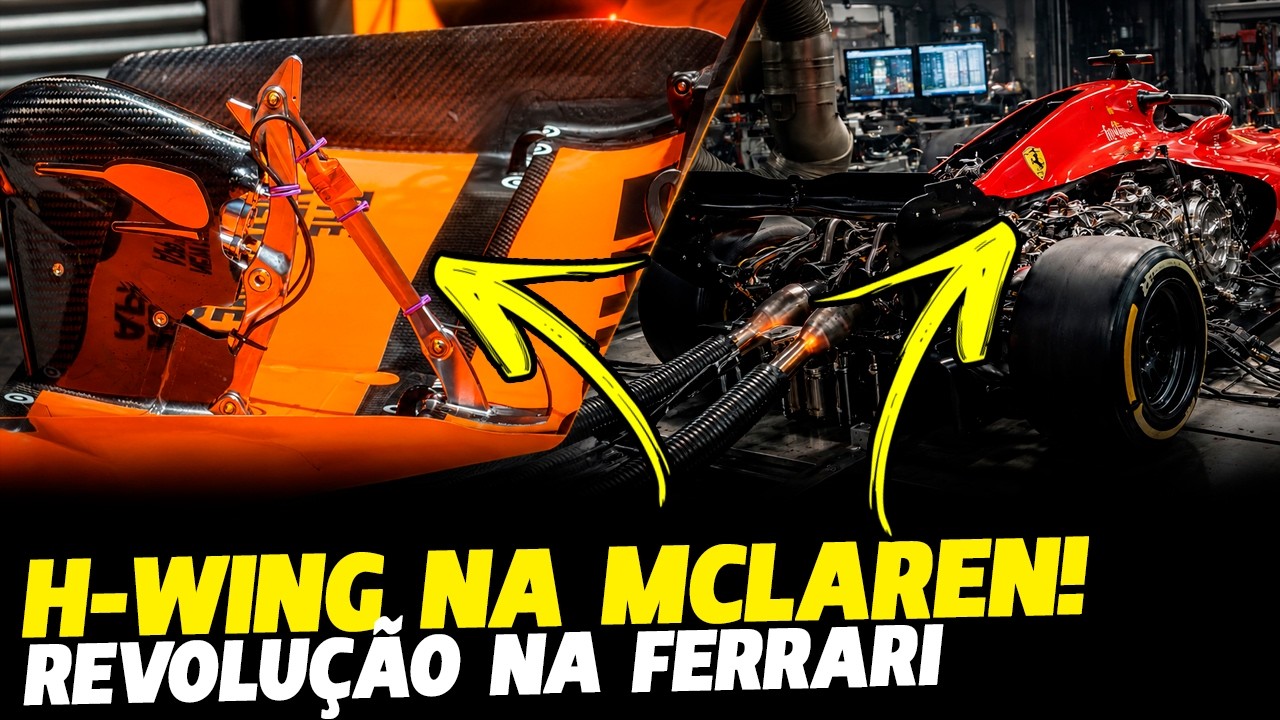 🚨NOVA ASA "H-WING" NA MCLAREN EM MONZA, FERRARI PREPARA REVOLUÇÃO E TSUNODA NA HAAS | FÓRMULA 1