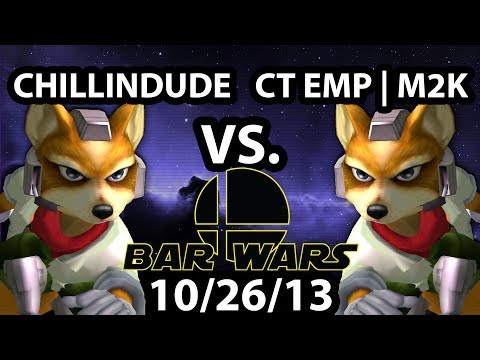 Bar Wars - Mew2King (Sheik, Fox, Marth) Vs. Chillin (Fox) - Winners Finals