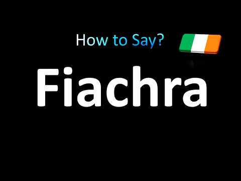 How to Pronounce Fiachra (Irish)