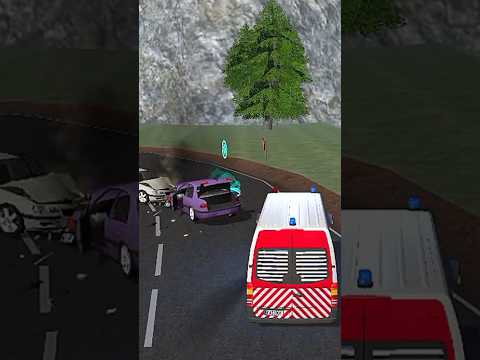 I ALMOST FAILED! Emergency Ambulance Simulator - Pressure's ON! 😱#shorts #simulator #powerpassgamer