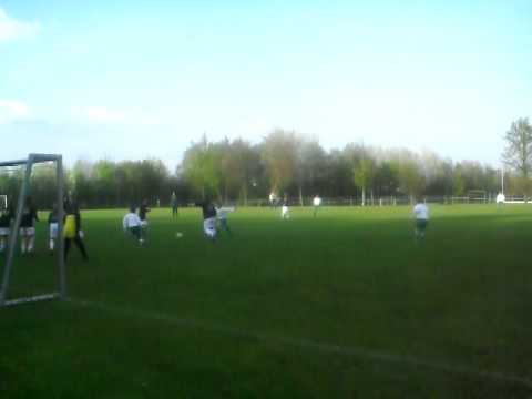 Groene ster E7- V.V Schaesberg, gewonnen 9-0