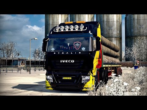 NEW ETS 2 MP Europe Покатушки, Движуха! {155} IVECO STRALIS