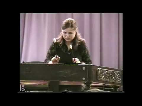 В.Дмитренко  «Грім, блискавка та злива» з сюїти «Споконвічні пейзажі» для цимбалів соло, 2005 рік.