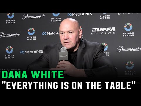 Dana White responds to boxing promoters: "When did I say I was going to wipe out everyone?"
