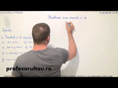 ecuatii in z rezolvate - profesorultau.ro
