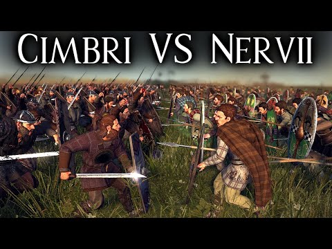 Cimbri VS Nervii ⚔️ - Divide Et Impera Online Battles - Total War Rome 2 - Ep.9