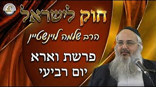 חוק לישראל - פרשת וארא - יום רביעי | הרב שלמה לוינשטיין (ארגון קול הלשון) - התמונה מוצגת ישירות מתוך אתר האינטרנט יוטיוב. זכויות היוצרים בתמונה שייכות ליוצרה. קישור קרדיט למקור התוכן נמצא בתוך דף הסרטון