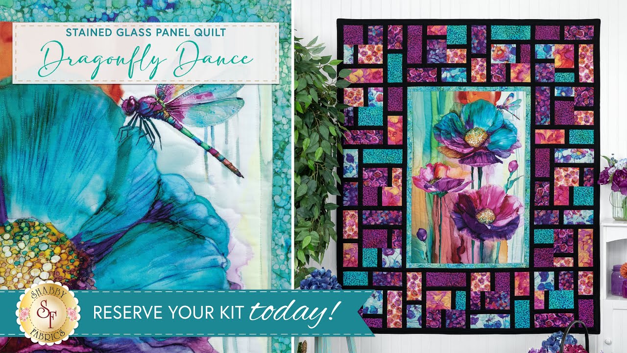 Dragonfly Dance Mini Quilt Kit Dragonfly Dance Mini Quilt Kit