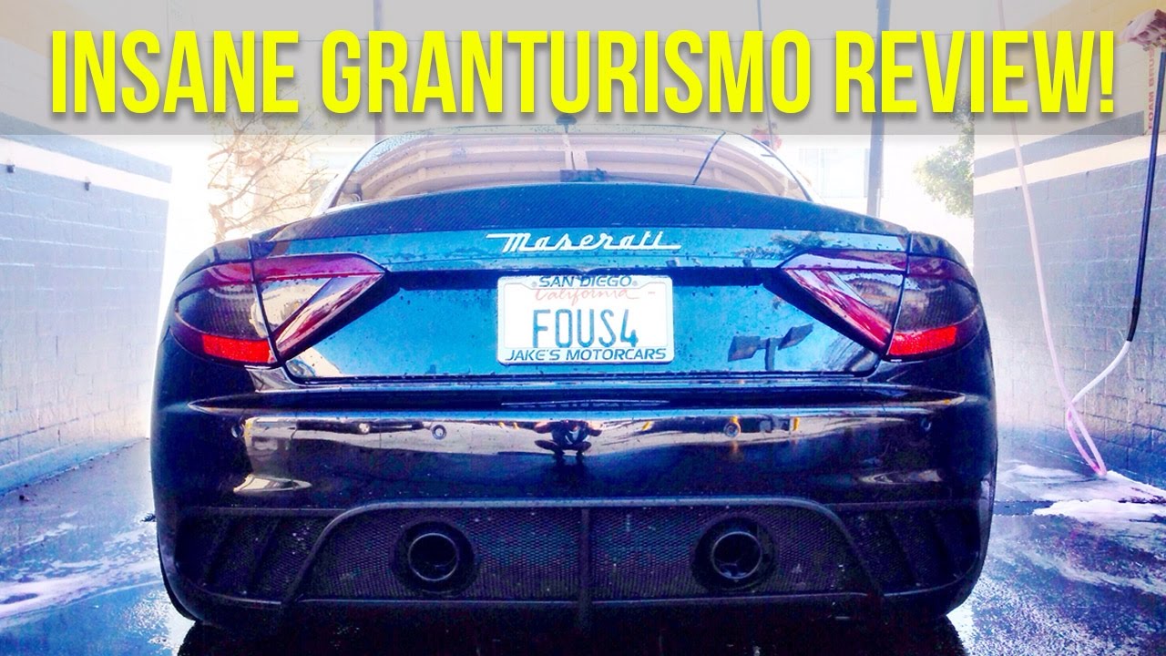 Maserati Granturismo MC Sportline Stradale Exhaust , Startup , And review With Cameron Fous