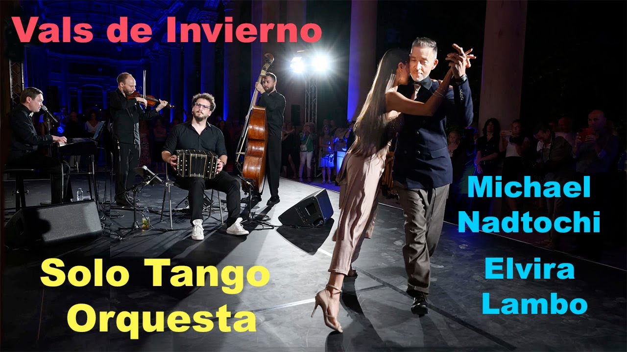 Video thumbnail for Michael Nadtochi & Elvira Lambo 5/6- SOLO TANGO ORQUESTA: Vals de Invierno