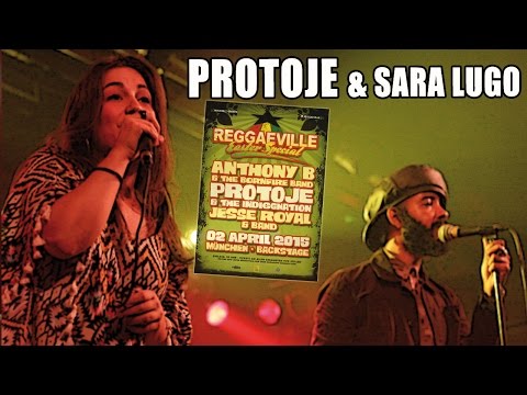 Protoje feat. Sara Lugo - Really Like You in Munich, Germany @ Reggaeville Easter Special 2015